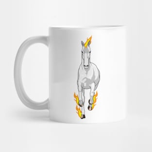 Horse in Flame Mug